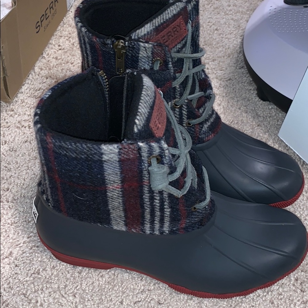 Sperry Duck boots Plaid - Picture 2 of 3